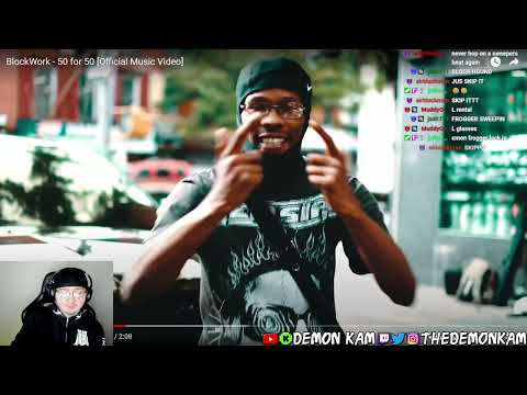 Demon Kam Reacts to BlockWork - 50 for 50 [Official Music Video]