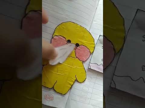 paper duck buatan ku