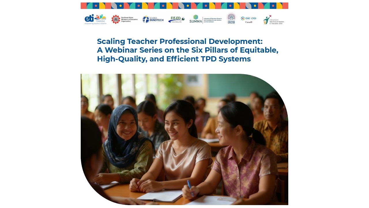 Scaling Teacher Professional Development – TPD@Scale (23 April 2026)