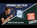 Opening CAP Files Wireshark