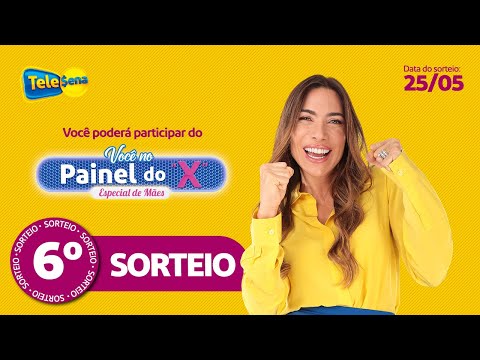 CONFIRA O 6º SORTEIO DA TELE SENA DE MÃES 2025 | RESULTADO FINAL (25/05/2025)