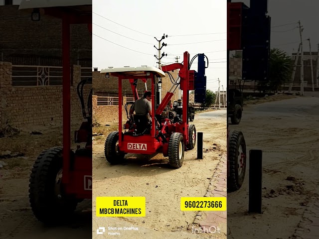 Mbcb Installation Machine Mbcb Crash Barriar Fixing Machine Trader