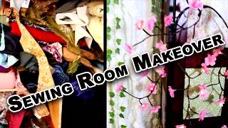 Sewing Room Makeover | From Chaos to Creative Space