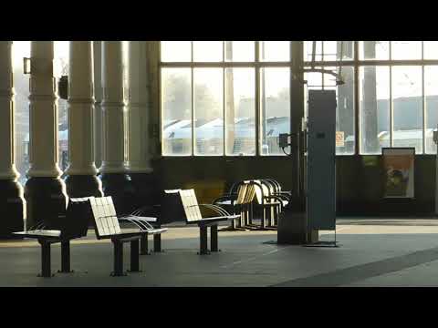 66710 & 66718 passes Darlington - 0S66 Doncaster Down Decoy to Millerhill S.S. 30/11/19