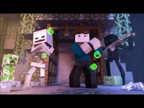 Minecraft-Top 5 Funny Minecraft Animations / Slamacow [HD]