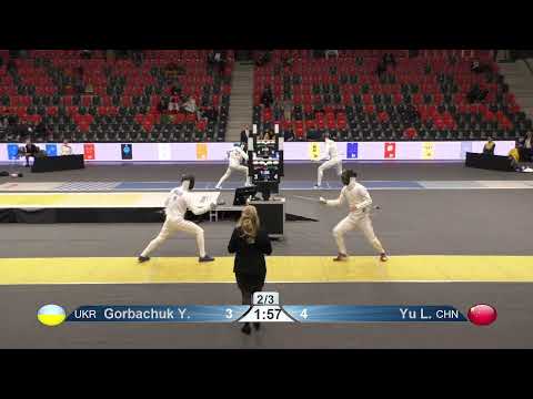 2022 T64 10 M E Individual Bern SUI WC YELLOW YU CHN vs GORBACHUK UKR