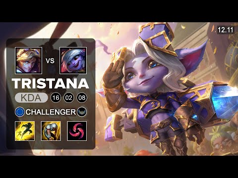 Tristana vs Ezreal ADC - EWU Challenger - Patch 12.11 Season 12
