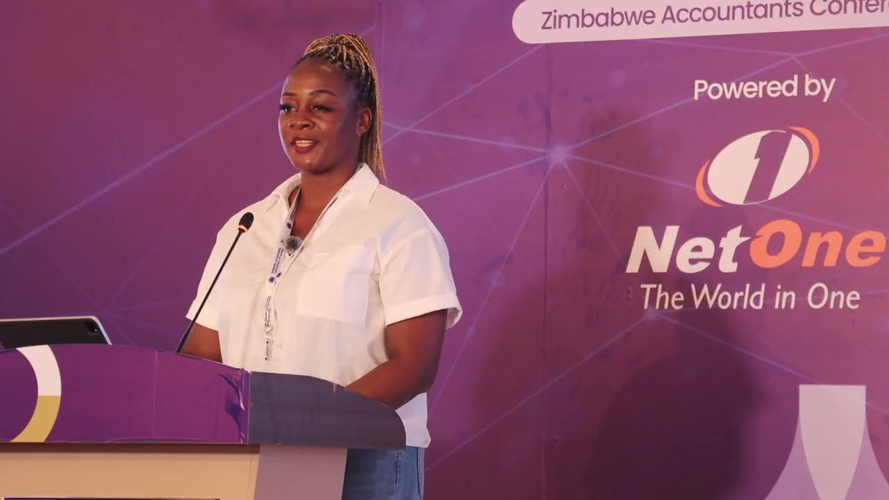 NetOne Chief Finance Officer At The Zimbabwe Accountants Conference
