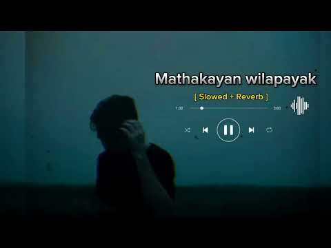 Mathakayan Wilapayak [ Slowed + Reverb ] මතකයන් විලාපයක් Aritis :Devon X #slowedandreverb #viral