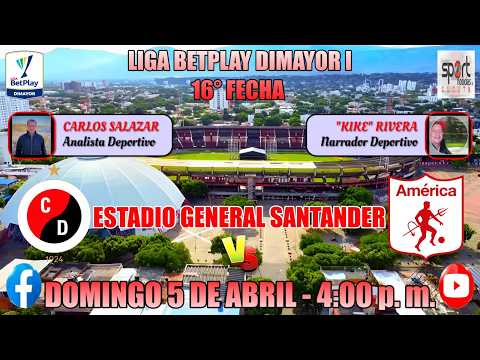 CÚCUTA DEPORTIVO VS. AMÉRICA DE CALI.