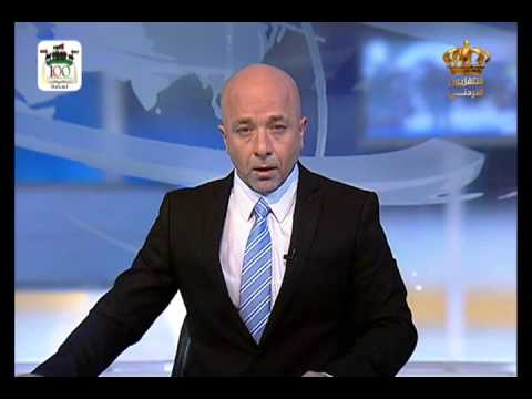 English News at ten in Jordan Television 03-03-2016