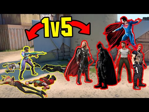 When VALORANT Players Make UNEXPECTED 1v5 Comebacks...