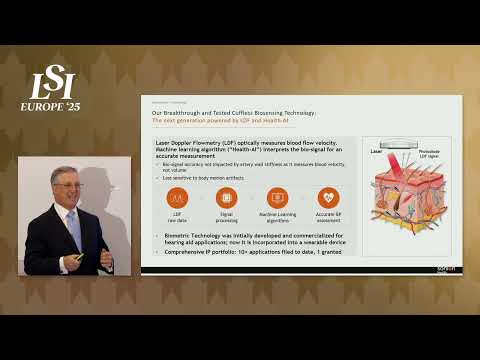 Jim Fidacaro, Sonion Health - Micro-Acoustic And Micro-Mechanical Technologies | LSI Europe '25