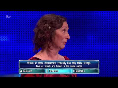 Bonny Gets Her Three-Stringed Instrument Question Right | The Chase