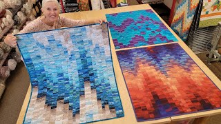 Donna's EASY Bargello Wall Hanging Full Tutorial!!! ********FREE PATTERN********