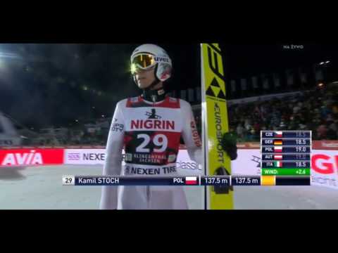 Kamil Stoch - 2 seria PŚ Klingenthal 2016
