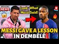 🚨BOMB! MESSI HAS JUST GAVE A LESSON IN DEMBÉLÉ! NOBODY EXPECTED FOR THIS! BARCELONA NEWS TODAY!