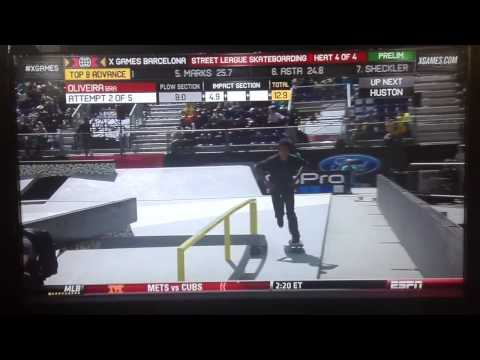 LUAN OLIVEIRA FS FLIP- X GAMES BARCELONA 2013