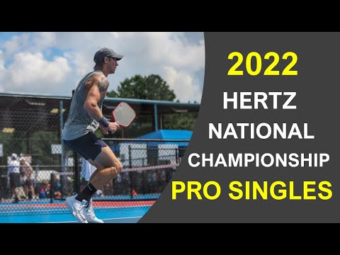 FULL MATCH! Men's PRO Singles INTENSE pickleball comeback (condensed)