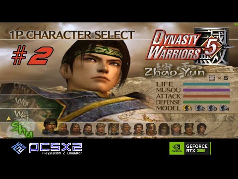 Zhao Yun - Dynasty Warriors 5 - Part 2 (Story Gameplay)