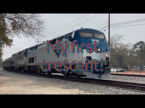 Catching the Amtrak Crescent for the first time!