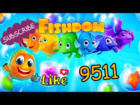 fishdom 2022, no Boosters, 9511  level - прохождение без бустеров, 9511 уровень.