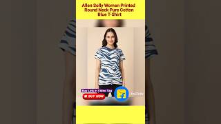 Download lagu Allen Solly Women Printed Round Neck Pure Cotton Blue T-Shirt #cottontshirts #collegetshirt mp3 Download lagu Allen Solly Women Printed Round Neck Pure Cotton Blue T-Shirt #cottontshirts #collegetshirt mp3