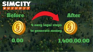 How to make money in Simcity Buildit | 4 easy steps to generate money
