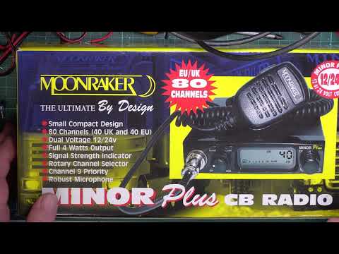 Moonraker Minor Plus CE Multinorm FM CB radio (mobile) - Service alignment of new set