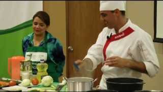 Talleres de Cocina Saludable: Hipertensos, lo que no sabías que podías comer - Canelones rellenos