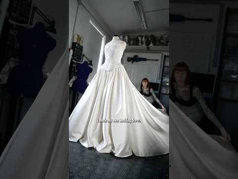 I made my own 12k $ wedding dress