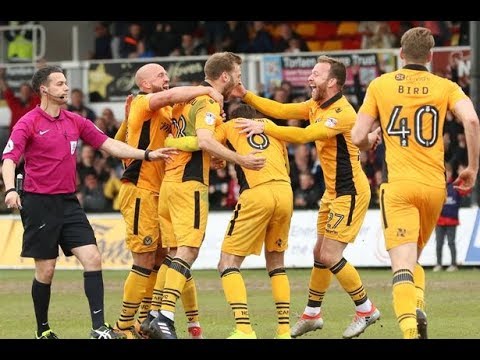 Mickey Demetriou's goal vs Yeovil Town