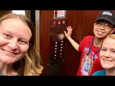 1986 Montgomery A-Series Traction Elevators at Suites At Galleria Village in Bryan, TX.