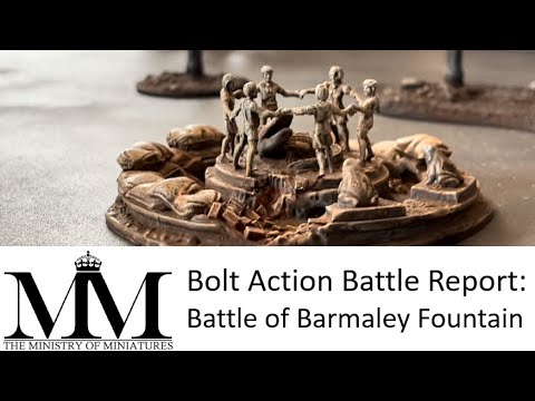 Bolt Action Battle Report: Barmaley Fountain, Stalingrad #warlordgames #boltaction #ww2