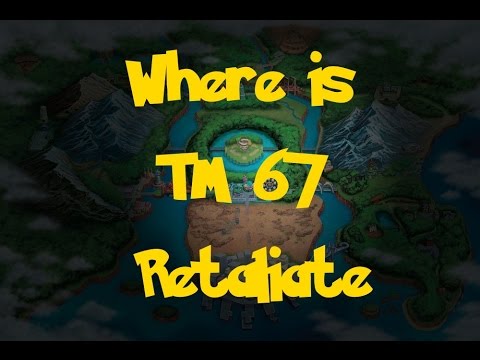 Where Is: TM 67 - Retaliate (Pokemon Black/White)
