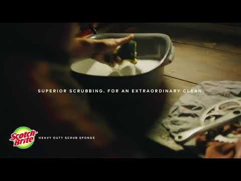 Scotch-Brite Heavy Duty Scrub Sponges, For Washing Dishes and Cleaning Sponges-Link in Description