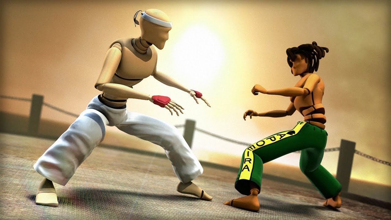 Animating an Acrobatic Fight Scene in Maya Tutorial