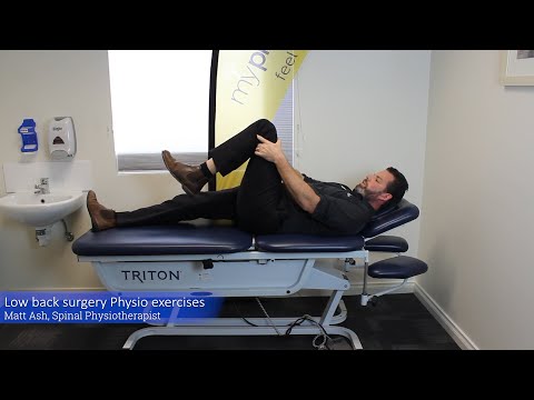 Post-surgery Low Back Rehabilitation Exercises for Pain Relief