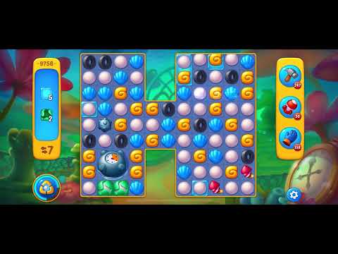 Fishdom level 9756 no boosters フィッシュダム ノーマル