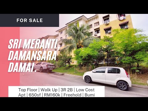 Sri Meranti Apartment Corner Unit Depan Taman Mainan video