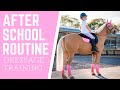 After School Routine At The Yard Dressage Training