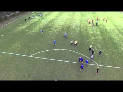 Dronens første flyvetur