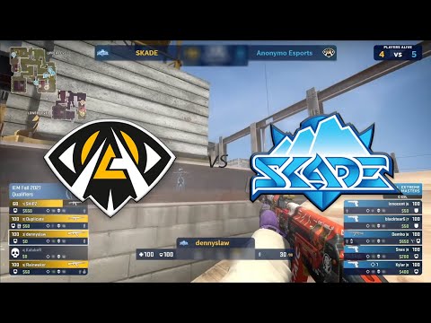 Anonymo vs SKADE | IEM Fall 2021 Europe Closed Qualifier
