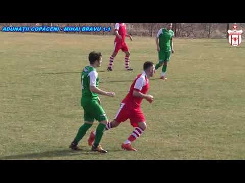 AFC Adunatii Copaceni - AS Mihai Bravu 1-1 FULL TIME 09.03.2019