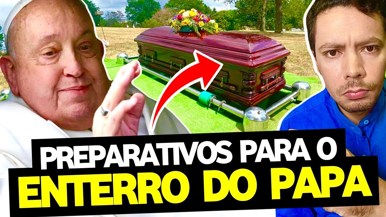 O ÚLTIMO PEDIDO DO PAPA É VERG0NH0SO! Estão preparando O FUNERAL DO PAPA E FOI ISSO Q ELE PEDIU