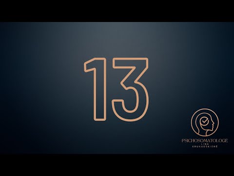 Numerologija. Gimimo diena - 13 (glaustai)
