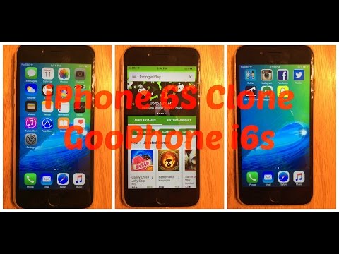 iPhone 6S Clone :: Goophone i6s V5 Unboxing :: FIRST iOS 9 SKIN
