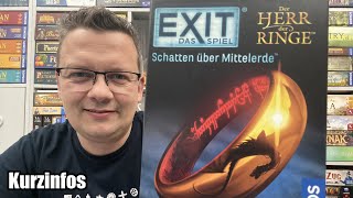 Exit - Das Spiel - Der Herr der Ringe (Kosmos) - ab 10 Jahre - Kurzüberblick