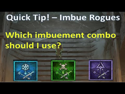 Diablo IV - Which imbuement combo is best? - Quick tip! - Imbue Rogues