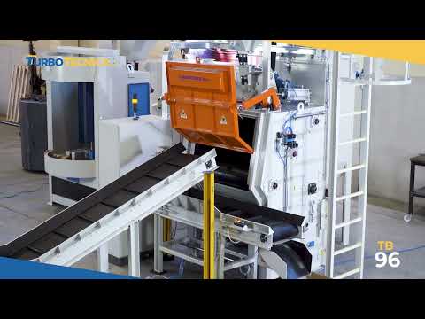 Impianto di granigliatura a tappeto in gomma TB 96 - Turbotecnica S.p.A.